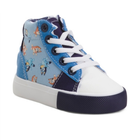 🔹️Bluey 🔹️- Toddler Hightop Sneaker - Bluey - Blue NWT! ✨️💙 - Picture 3 of 9